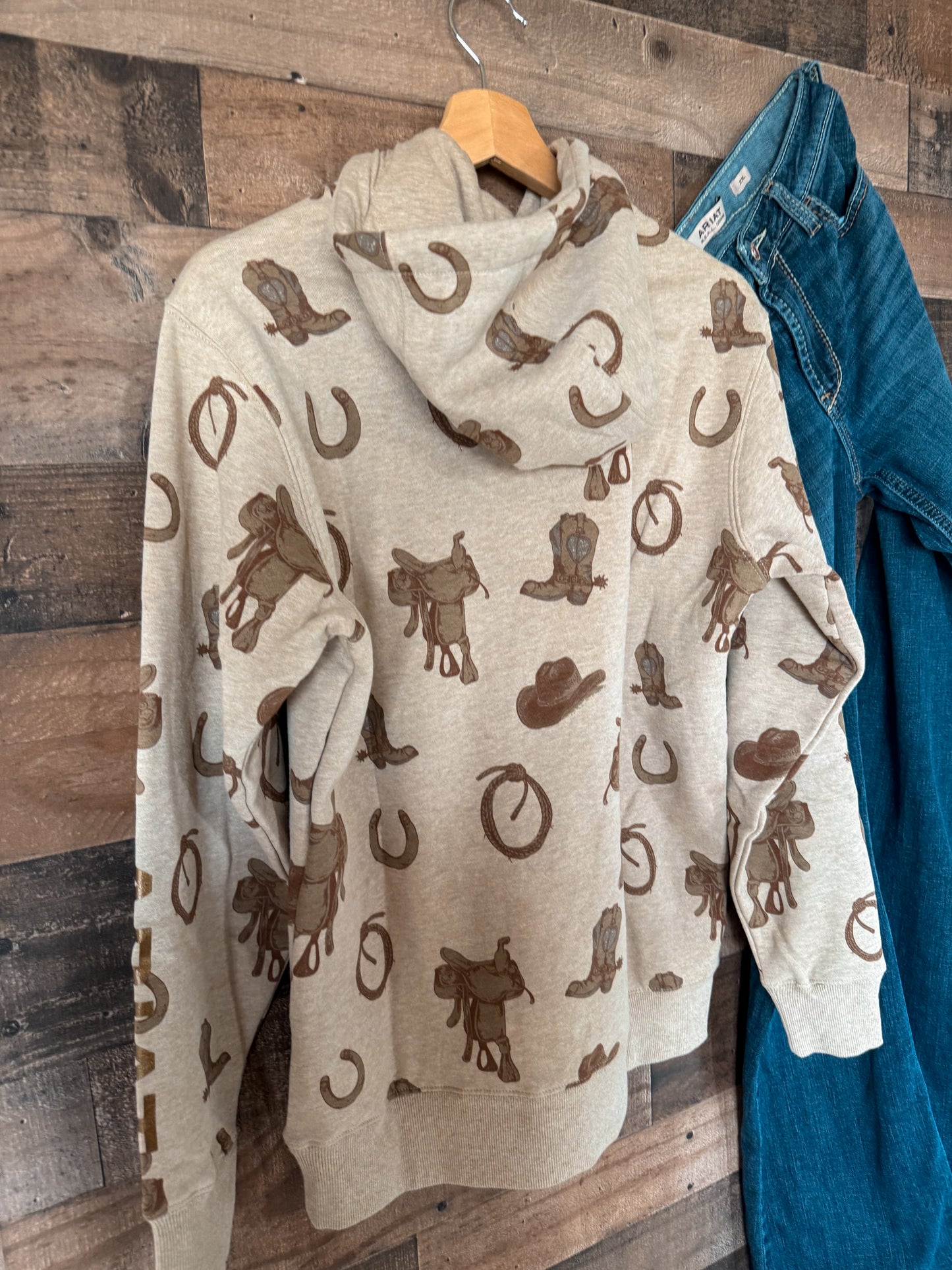 ARIAT: The Cowboy Logo Hoodie