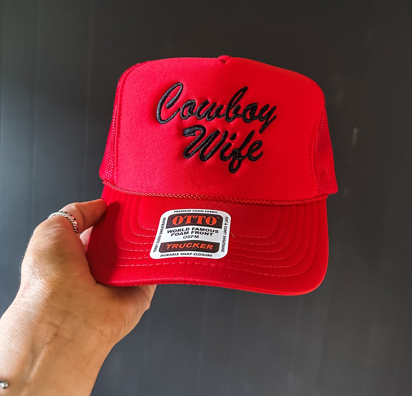 The Cowboy Wife Trucker Cap