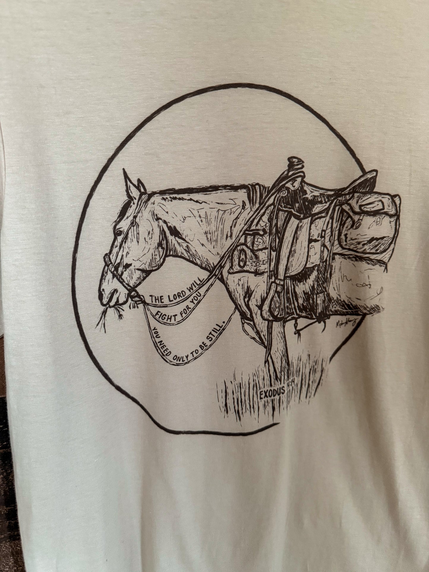 The Exodus 14:14 Tee