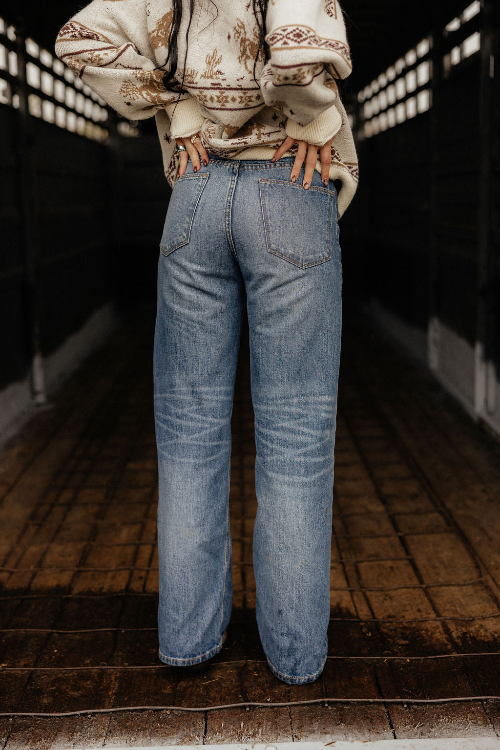 ARIAT: The Moana Wide Leg Jean