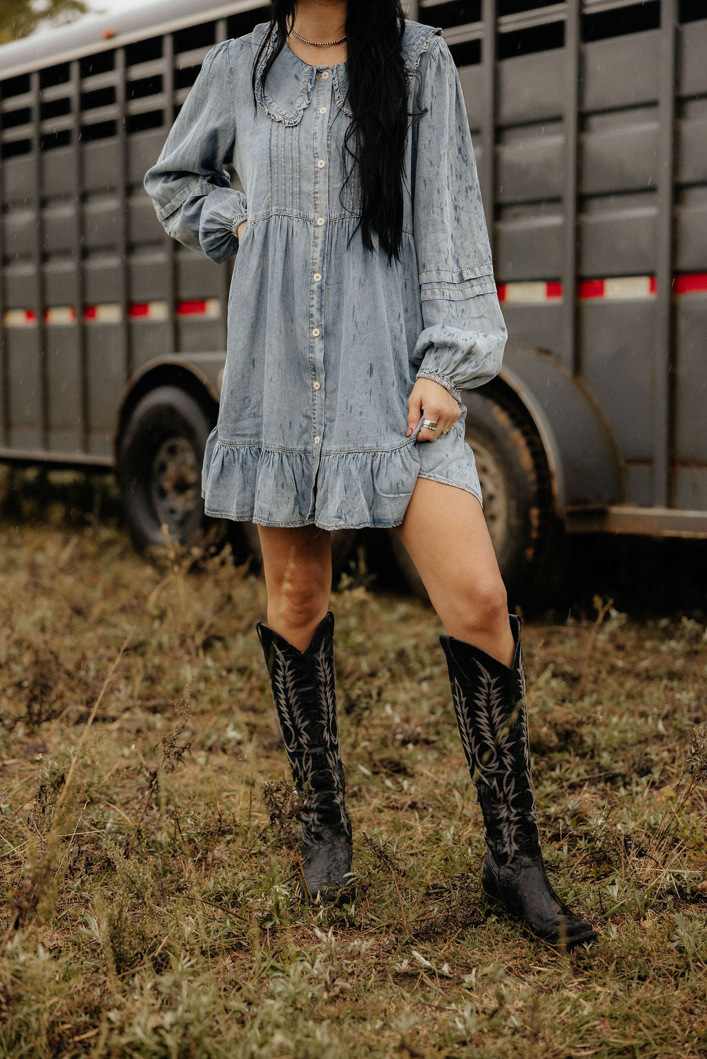 The Kate Denim Dress