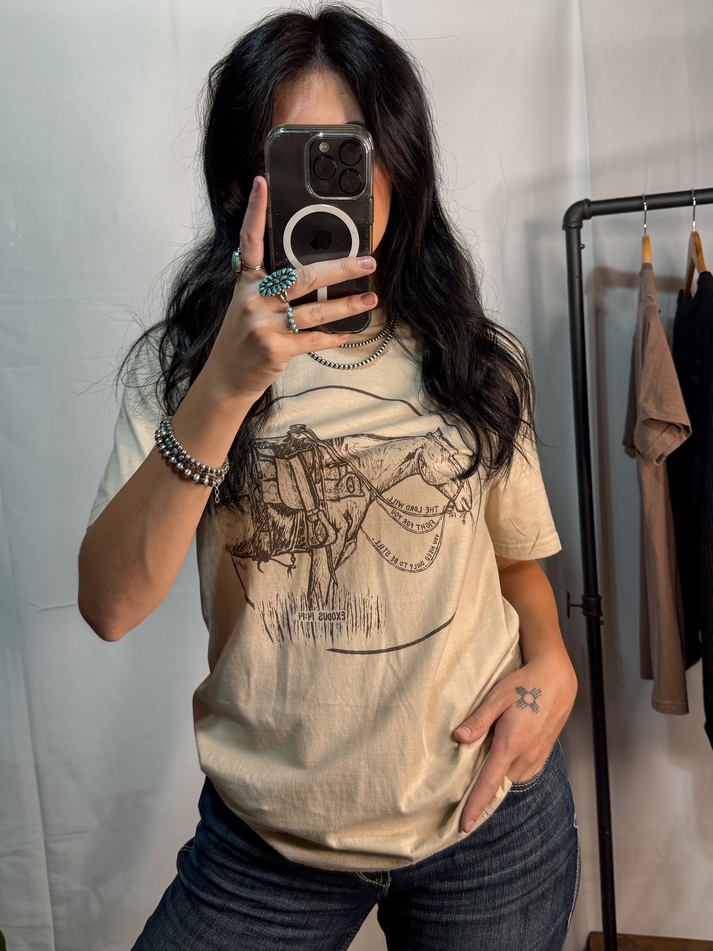 The Exodus 14:14 Tee