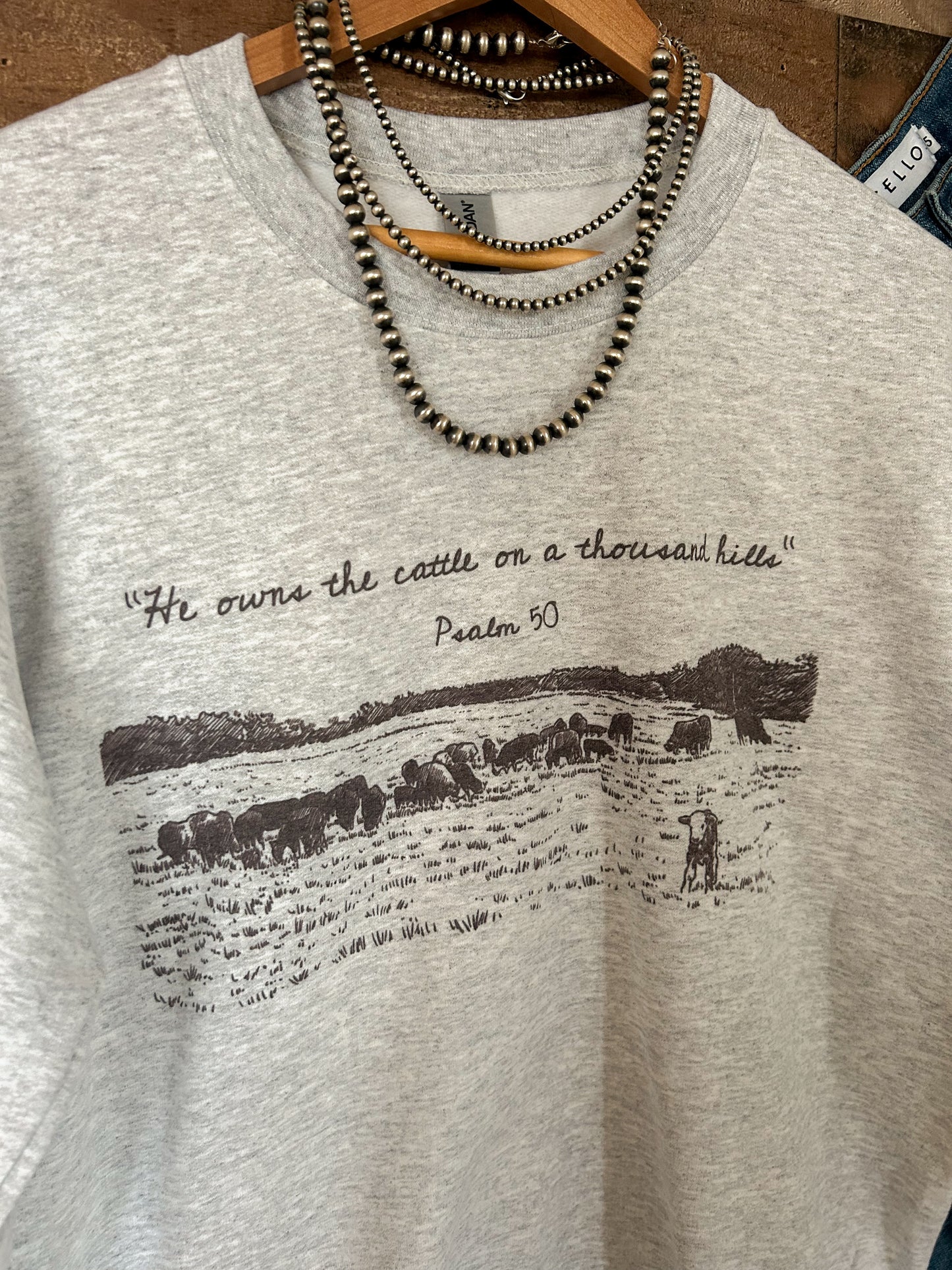 The Psalms 50 Crewneck