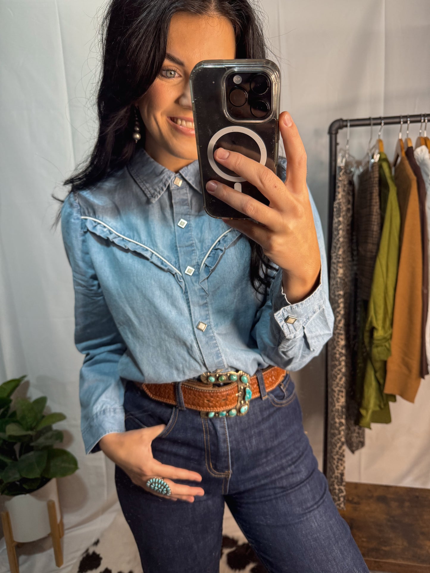 The Rowdy Ruffles Pearlsnap