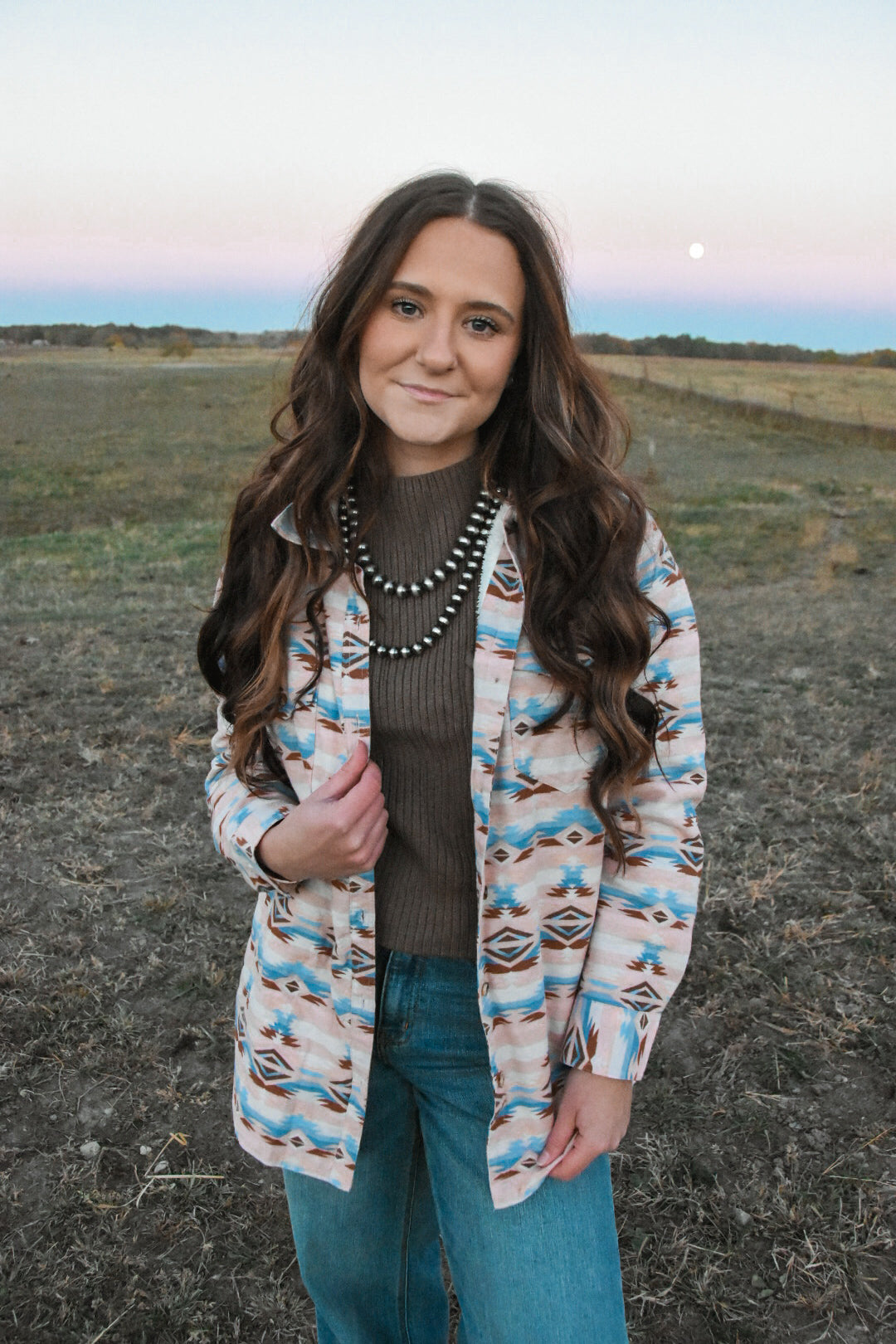 The Aztec Shacket by ELY Cattleman