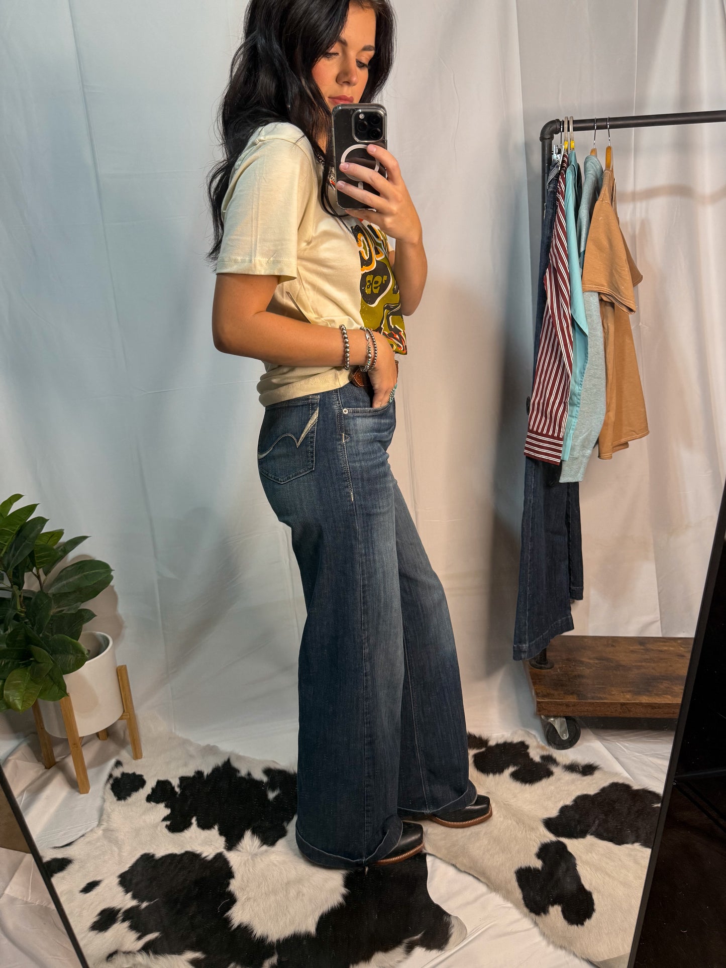 ARIAT: the Rosalie Wide Leg Jeans