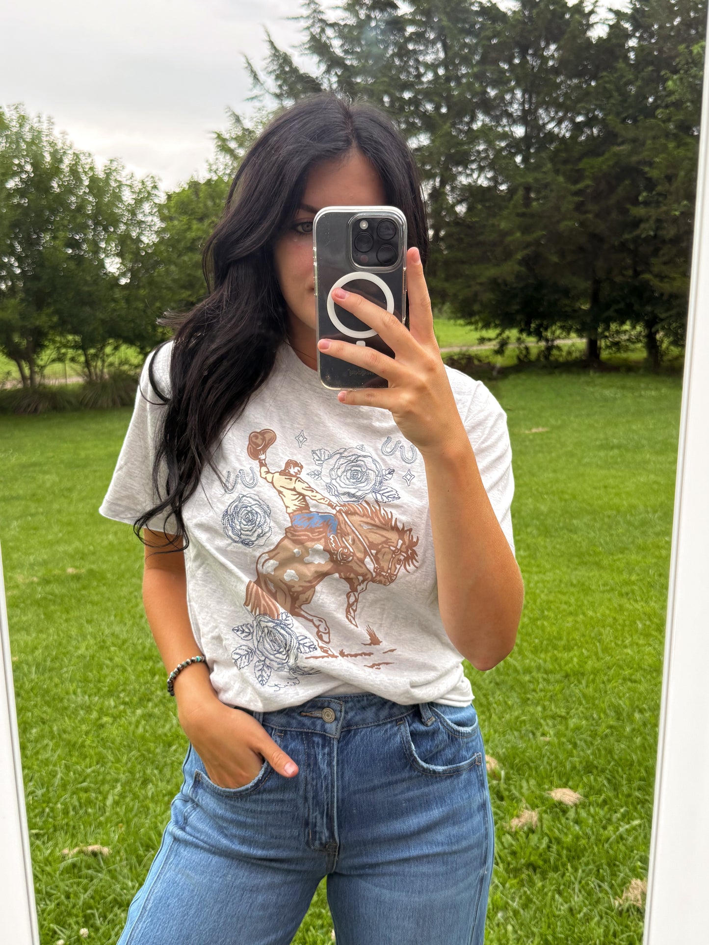 ARIAT: the Cowboy Rose Tee
