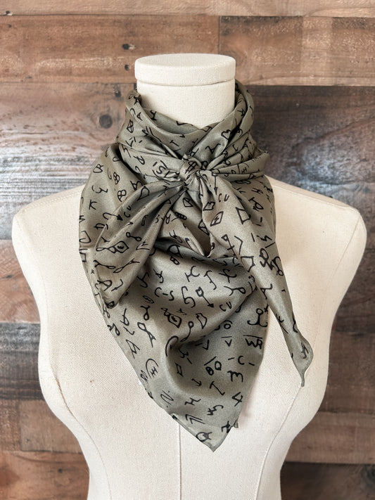 The Brand Wild Rag in Sage