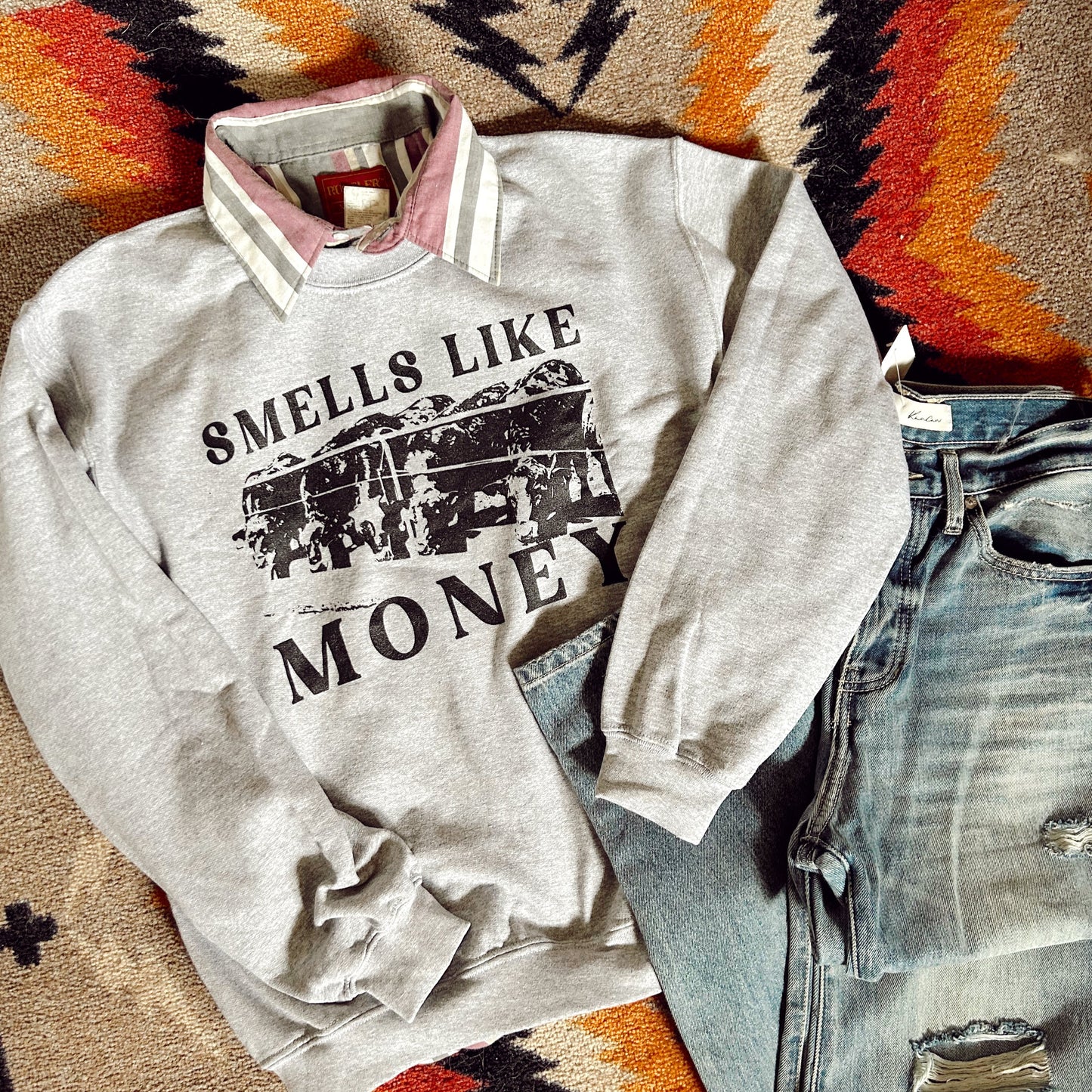 The Smells Like Money Crewneck