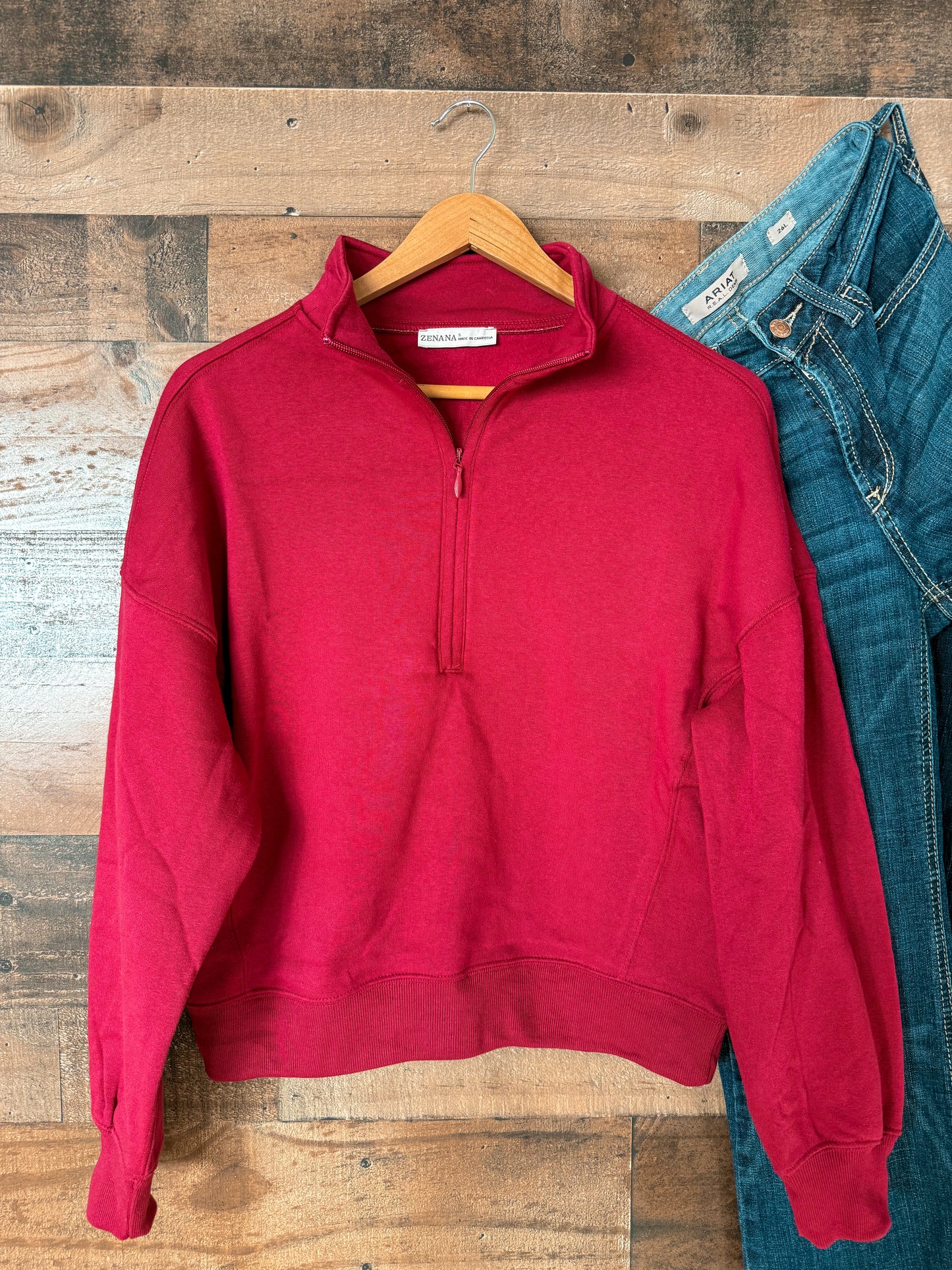 The Cranberry Pullover