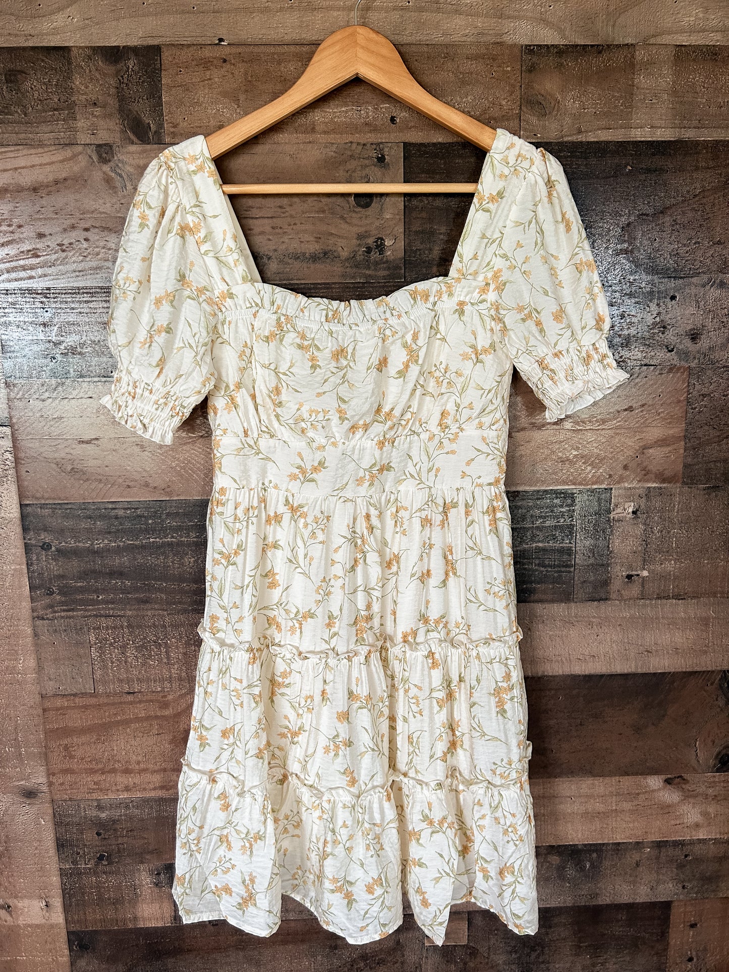 The Golden Mini Dress