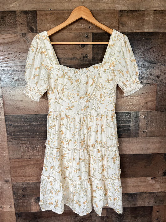 The Golden Mini Dress