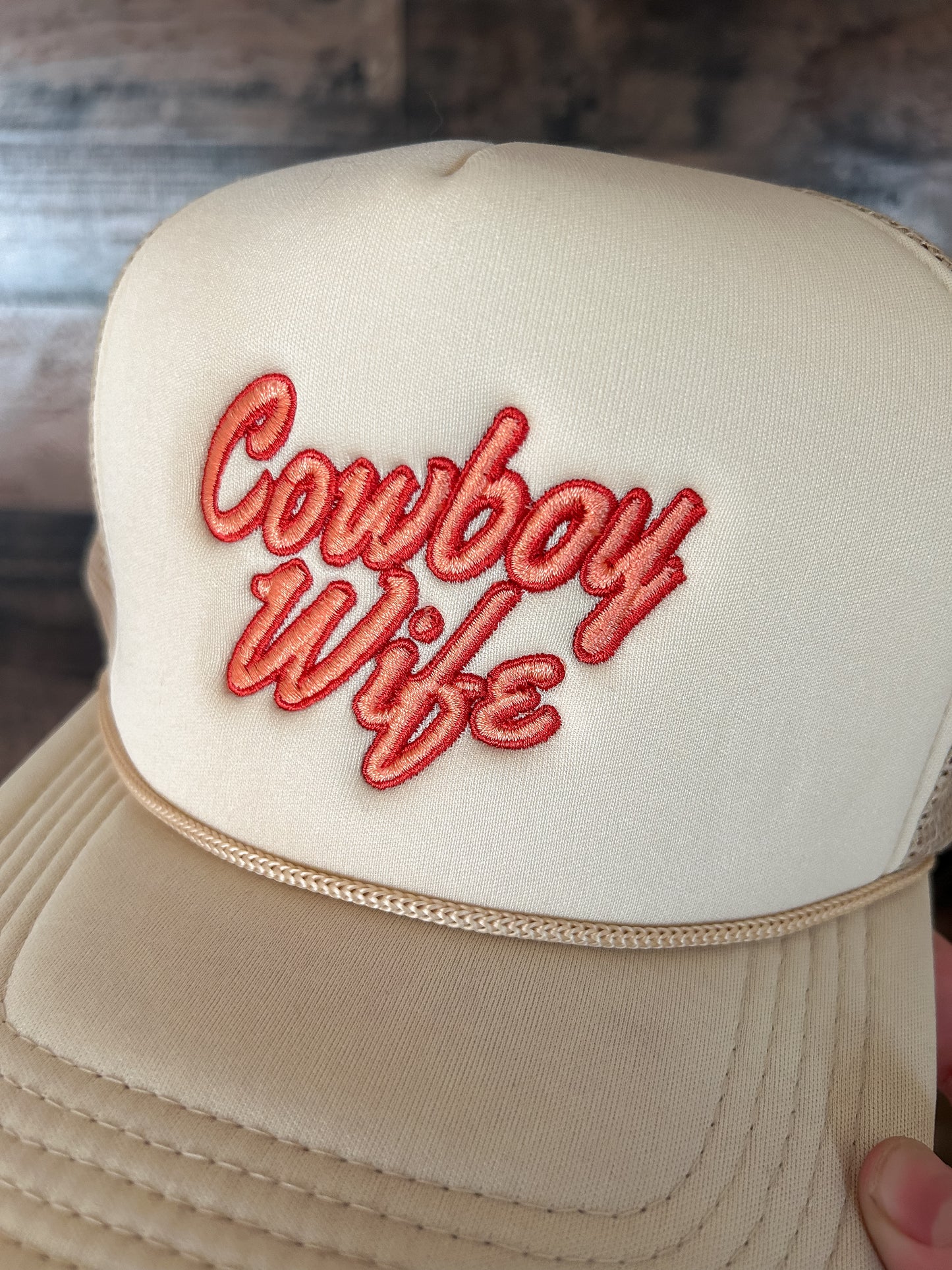 The Cowboy Wife Trucker Hat