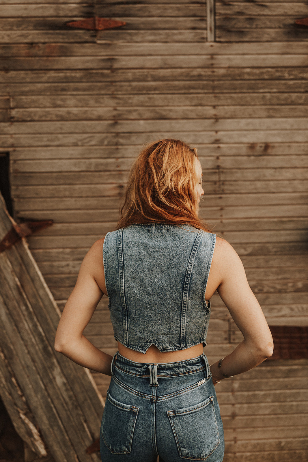 The Copeland Denim Vest