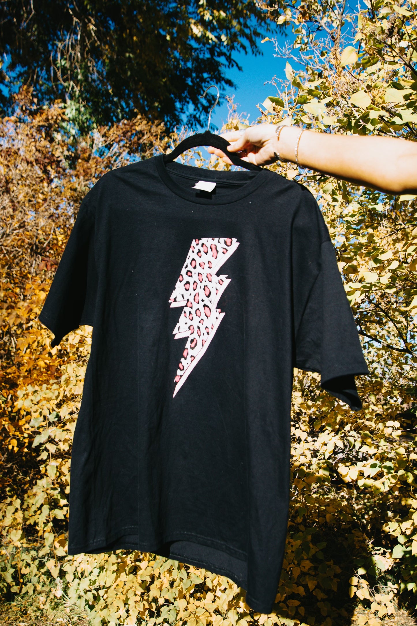 Oversized Lighting Bolt Tee
