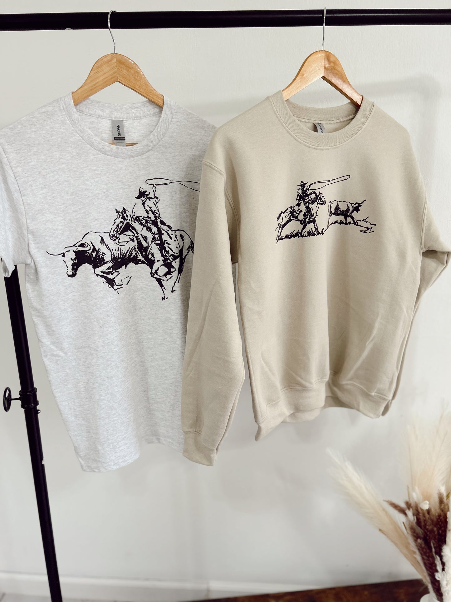 The Cattle Roping Crewneck
