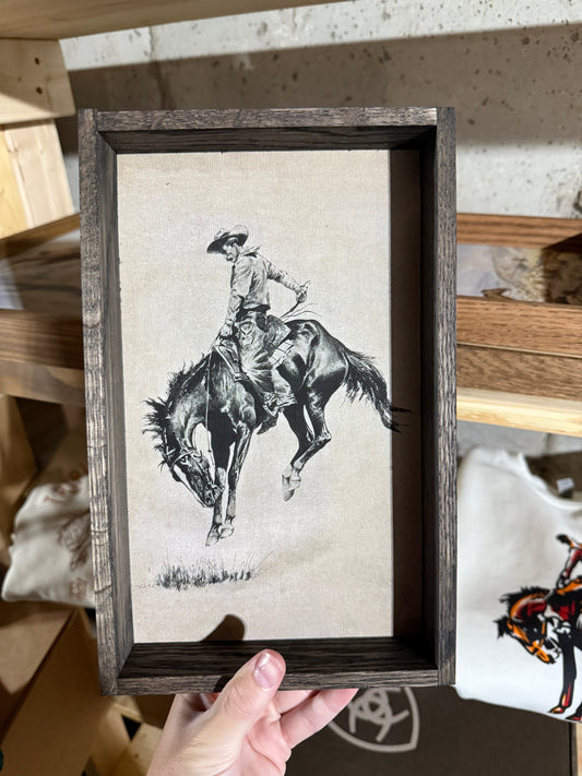 The Ride Em Cowboy Print