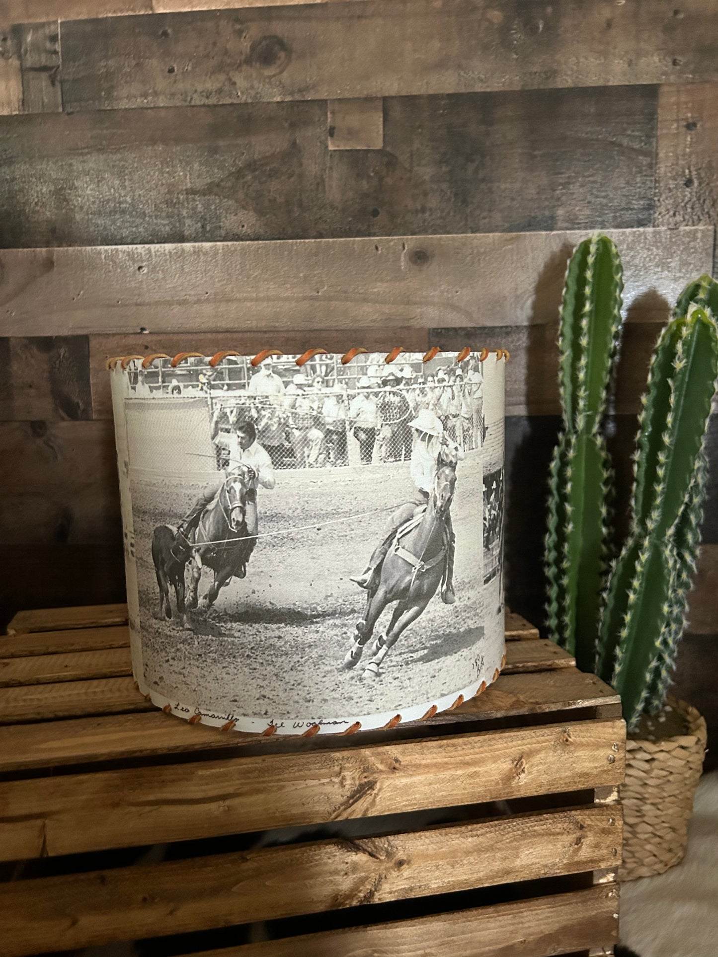The Team Roping Lampshade PRE ORDER