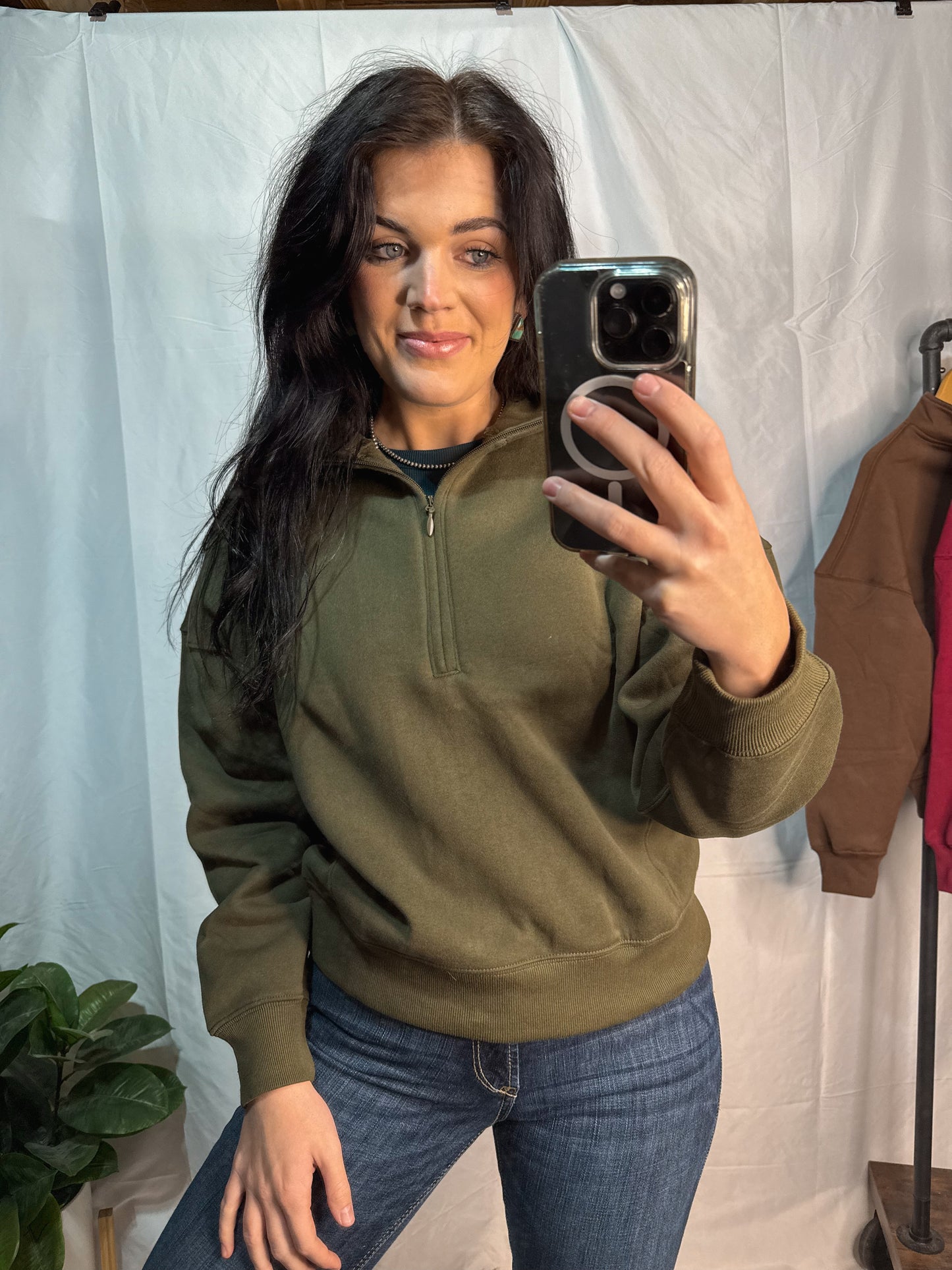 The Olive Pullover