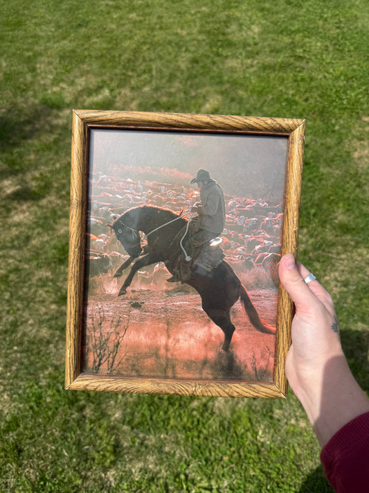 Vintage Cowboy Art