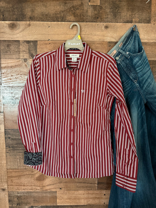 ARIAT: The Cabernet Button Down