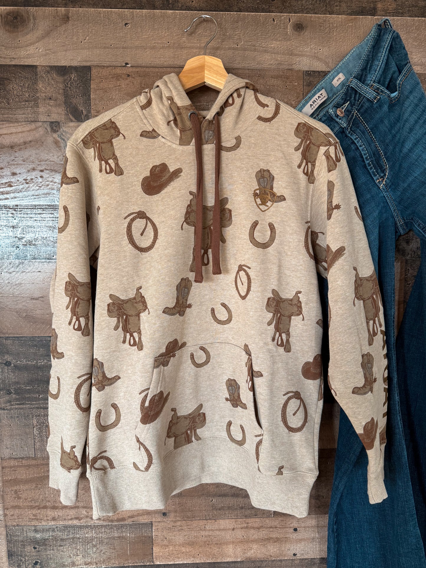ARIAT: The Cowboy Logo Hoodie