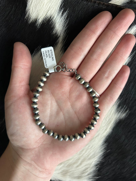 6mm Navajo Pearl Bracelet