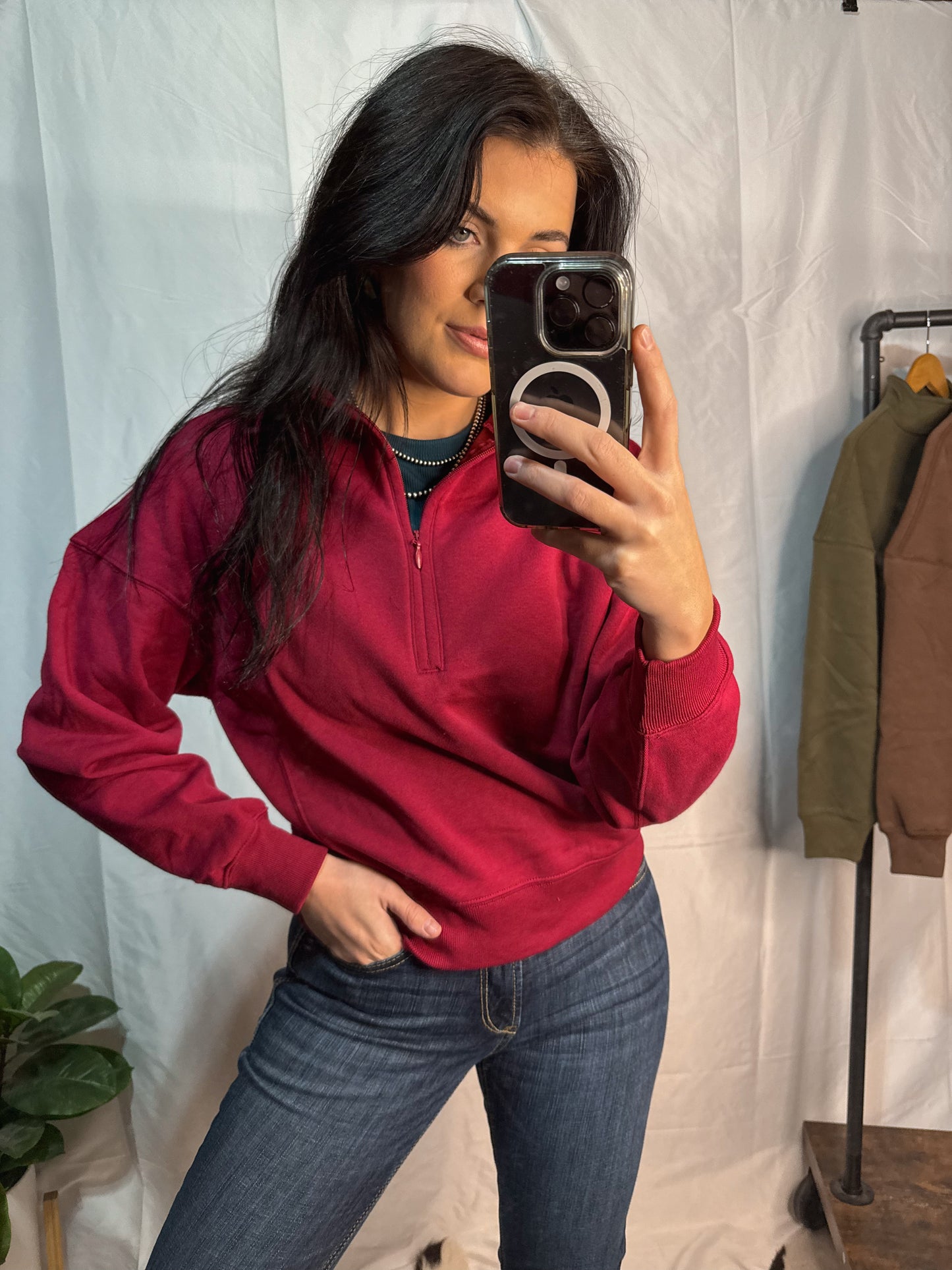 The Cranberry Pullover
