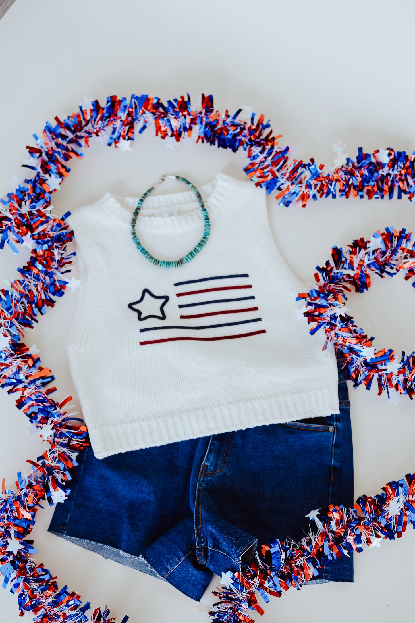 The Star Flag Knit Tank