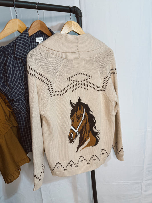 The Horse Cardigan