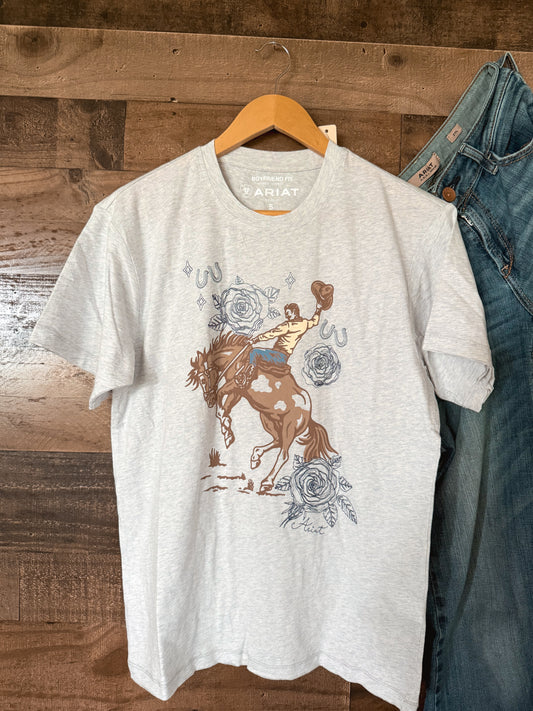 ARIAT: the Cowboy Rose Tee
