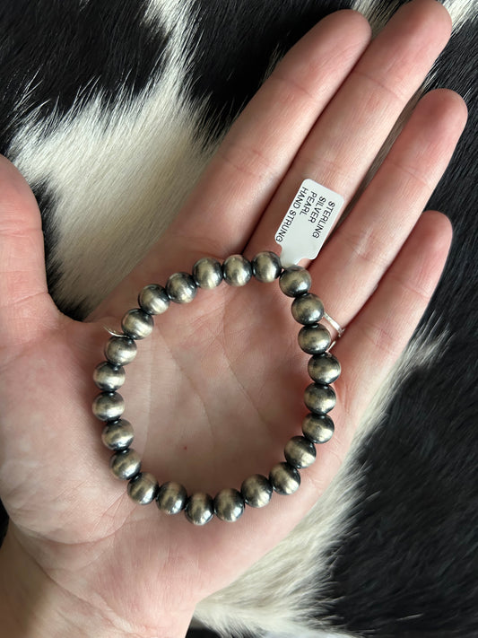 8mm Stretchy Navajo Pearl Bracelet