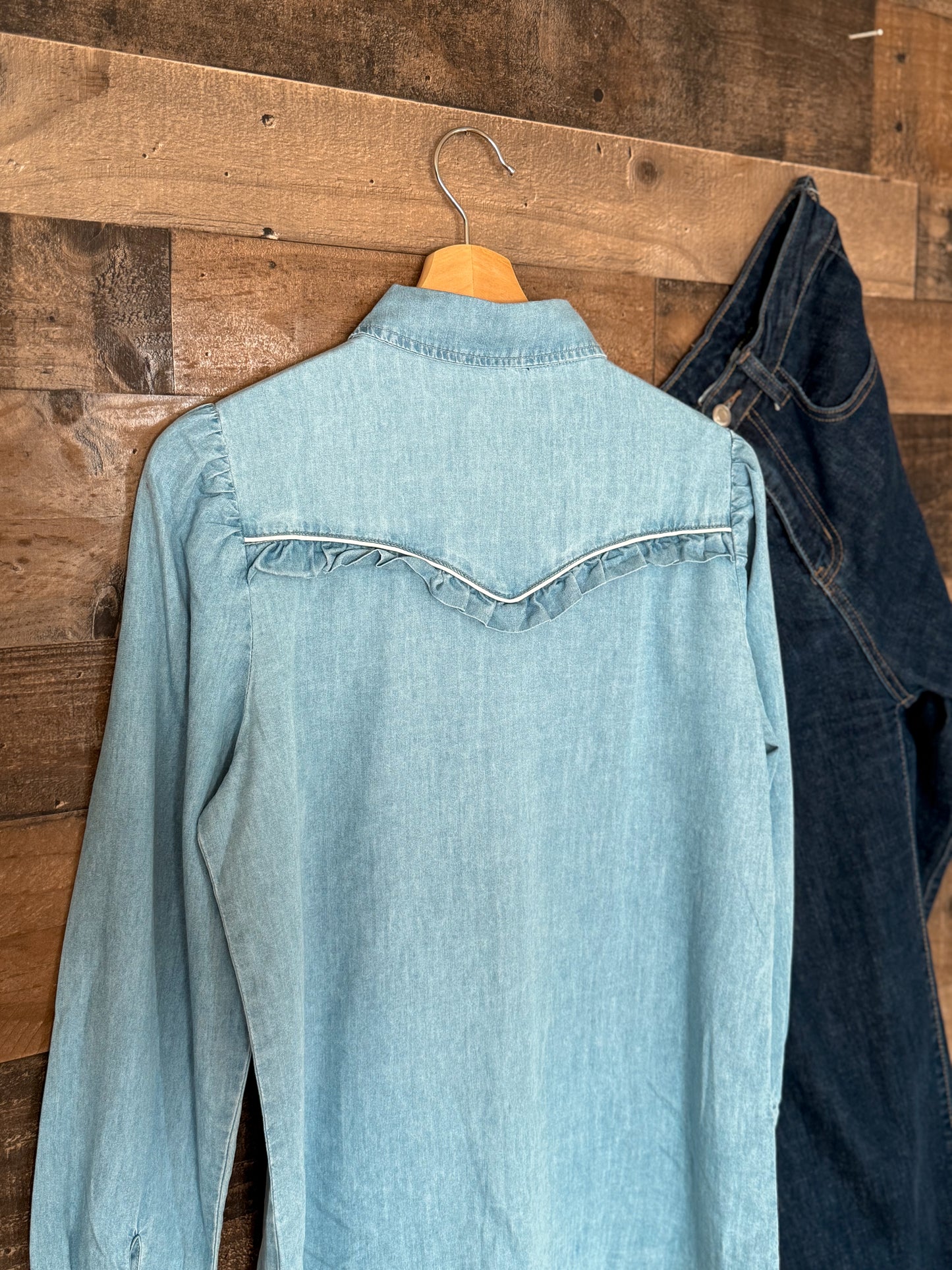 The Rowdy Ruffles Pearlsnap