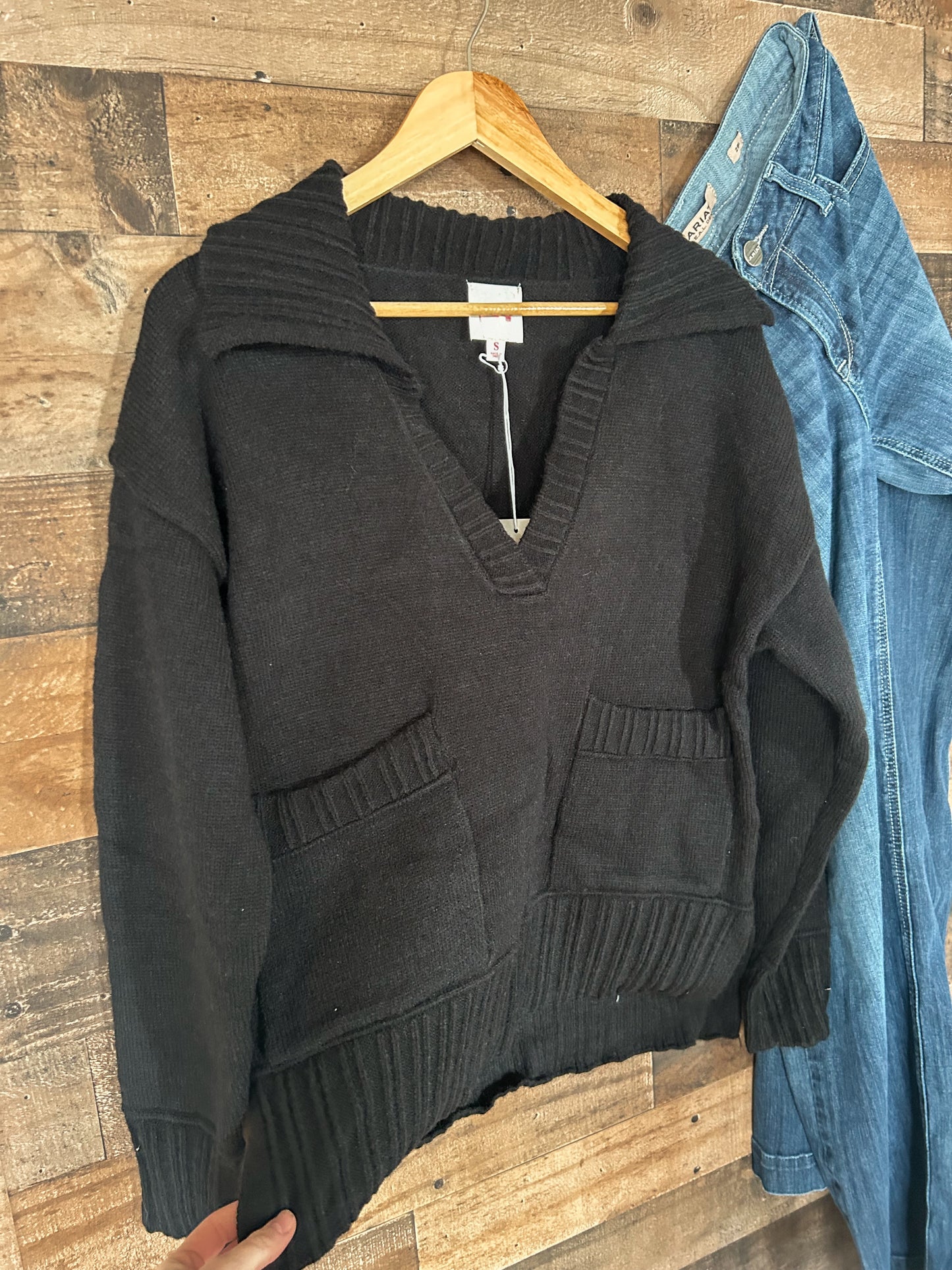 The Tessa Sweater in Black