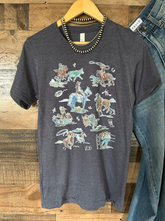 The Cowboys on the Range Tee