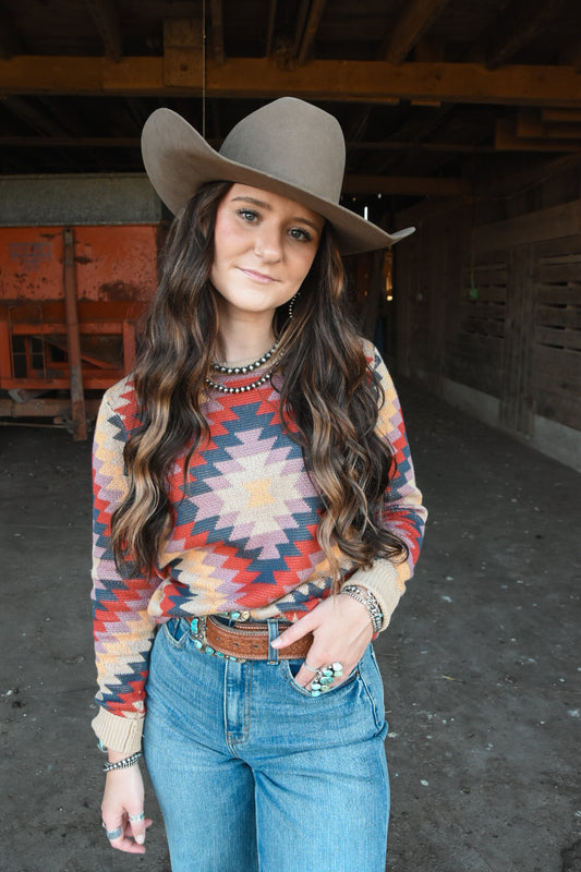 The Barn Quilt Sweater