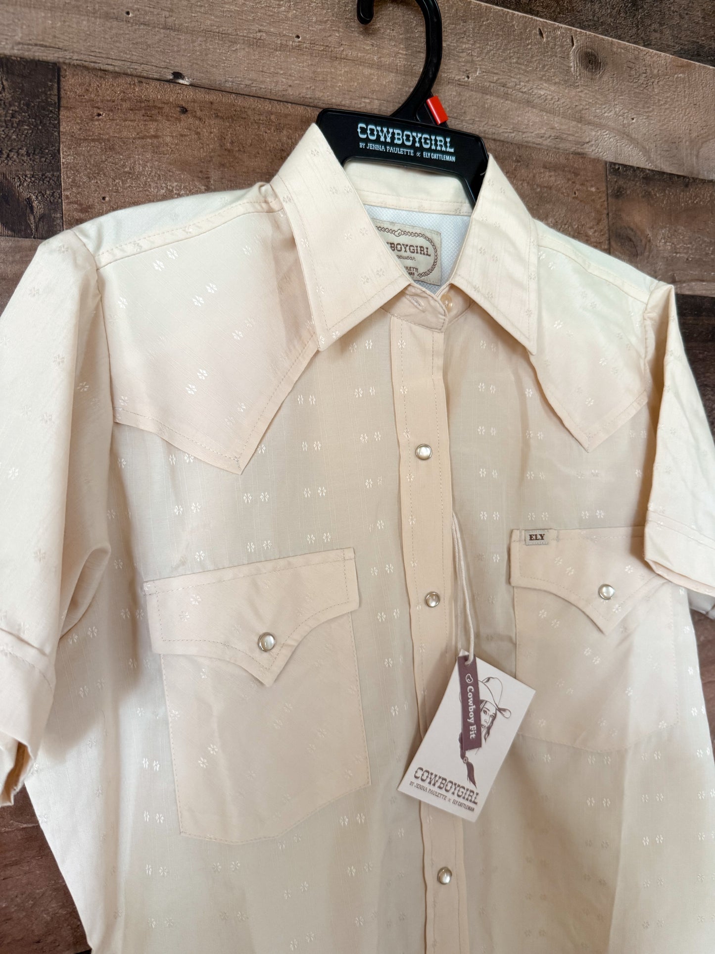 The Butter Vented Pearl Snap