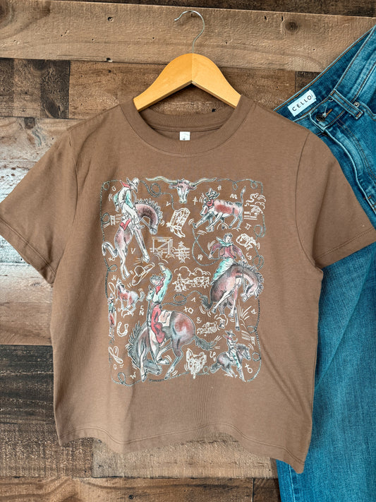 The Ride Em Boxy Tee