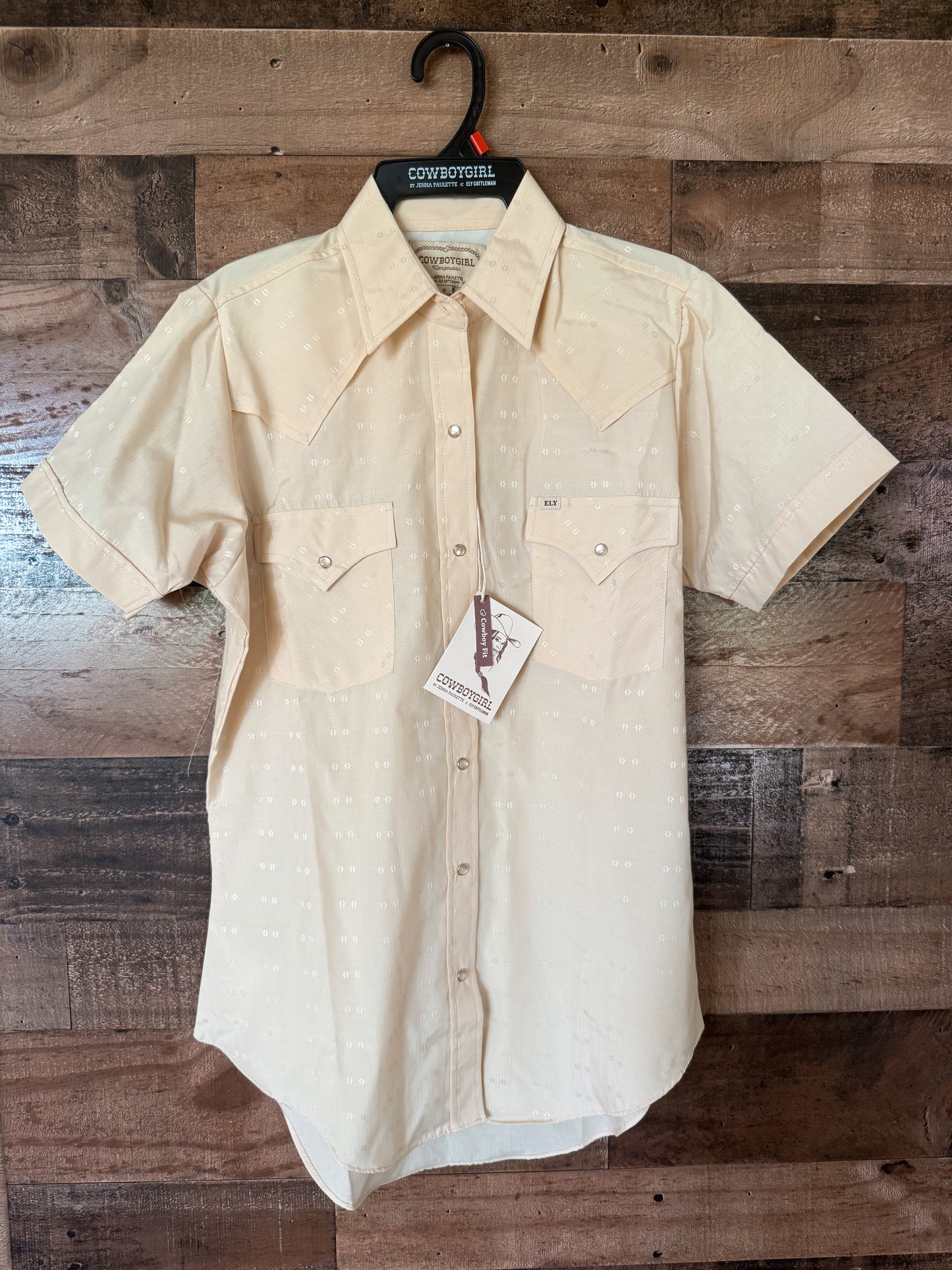 The Butter Vented Pearl Snap