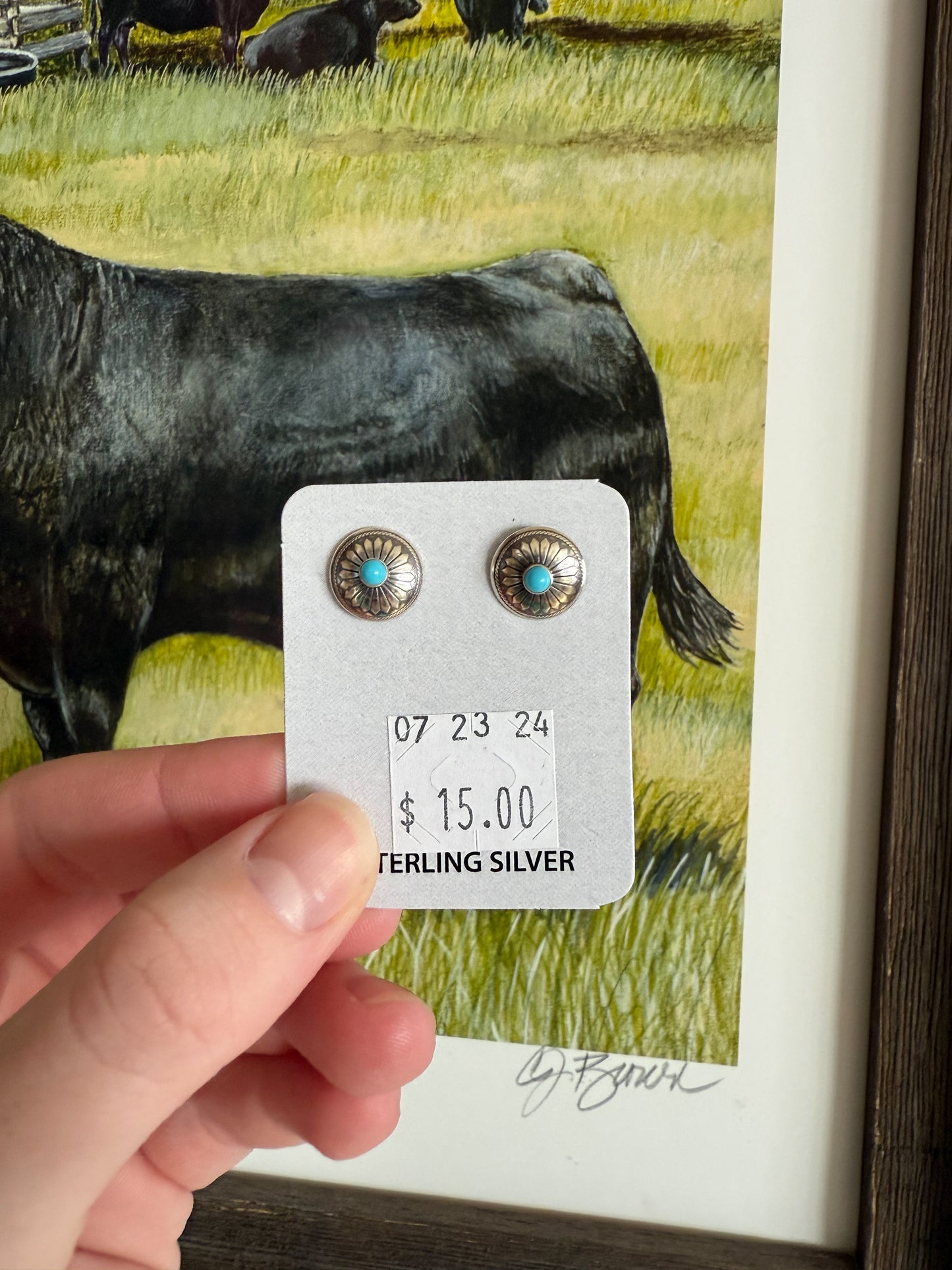 The Sara Concho Earrings