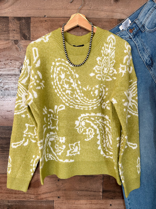The Paisley Sweater