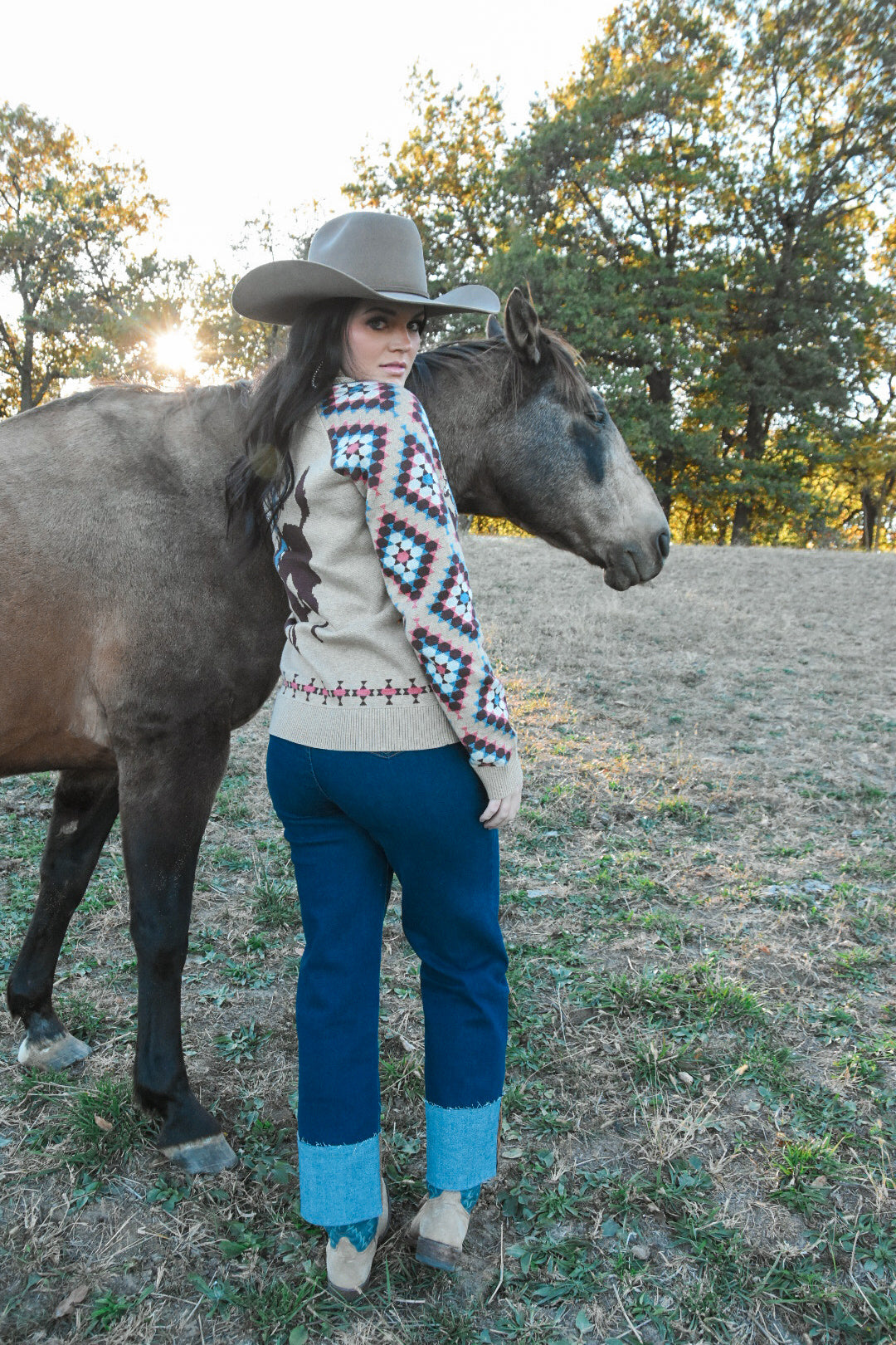 The Rodeo Cardigan by Tash Polizzi