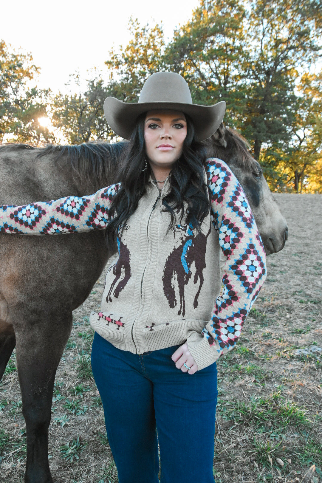 The Rodeo Cardigan by Tash Polizzi