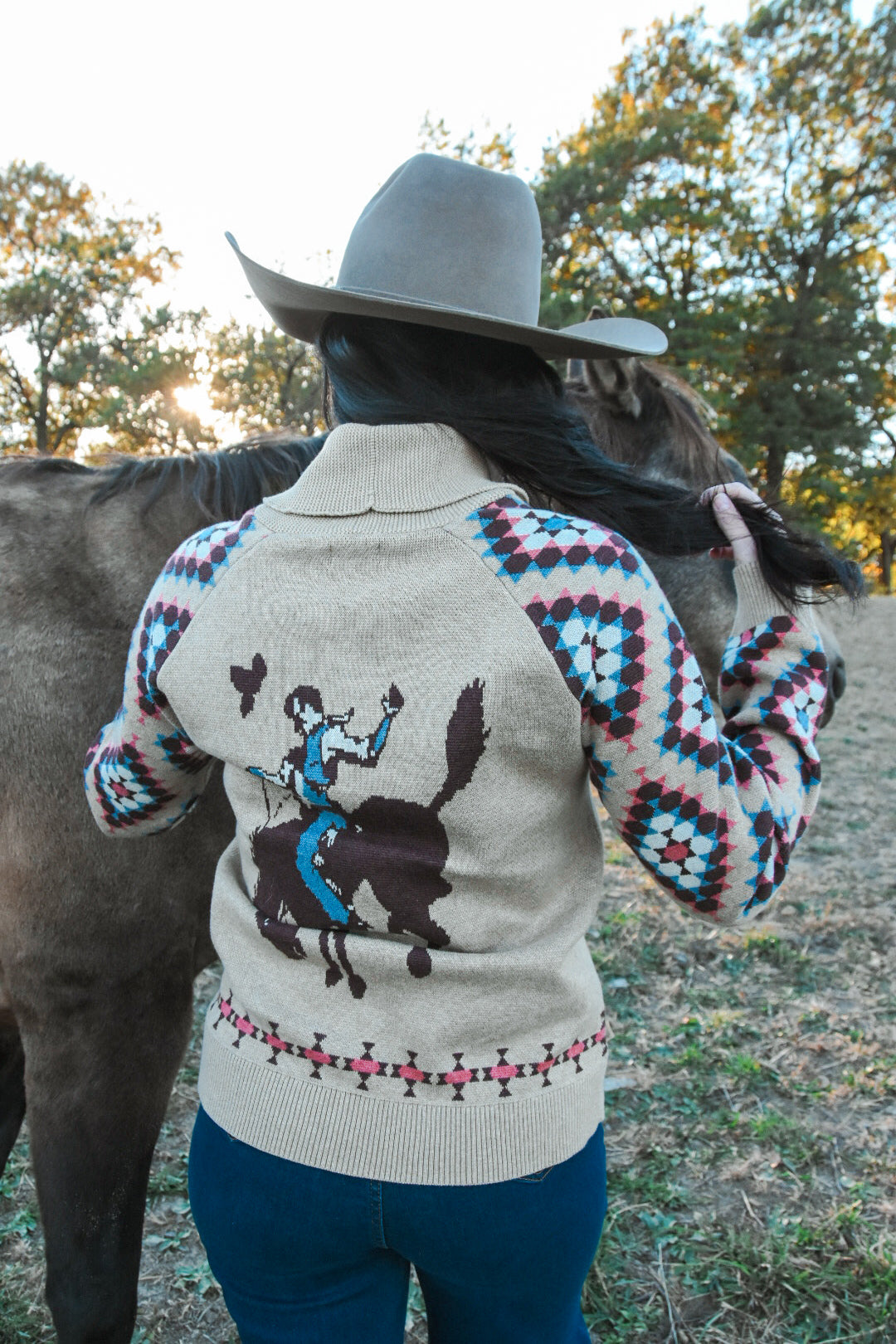 The Rodeo Cardigan by Tash Polizzi