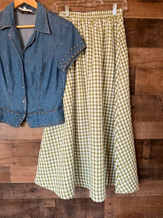 The Bailey Gingham Skirt