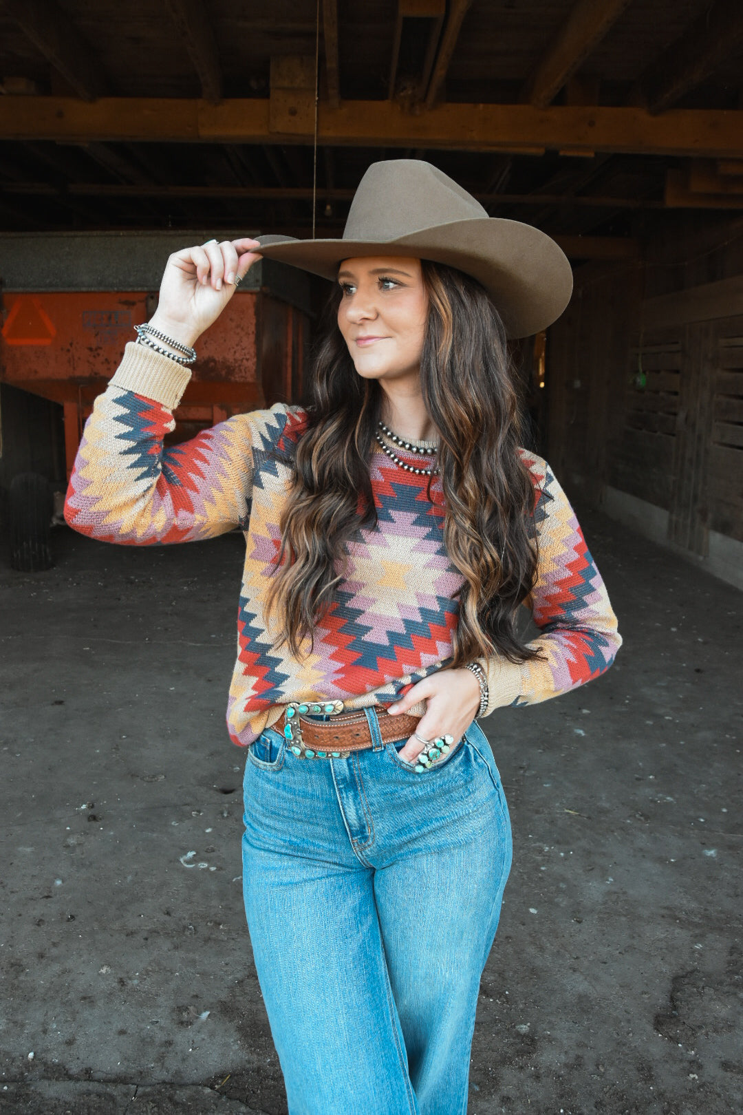 The Barn Quilt Sweater