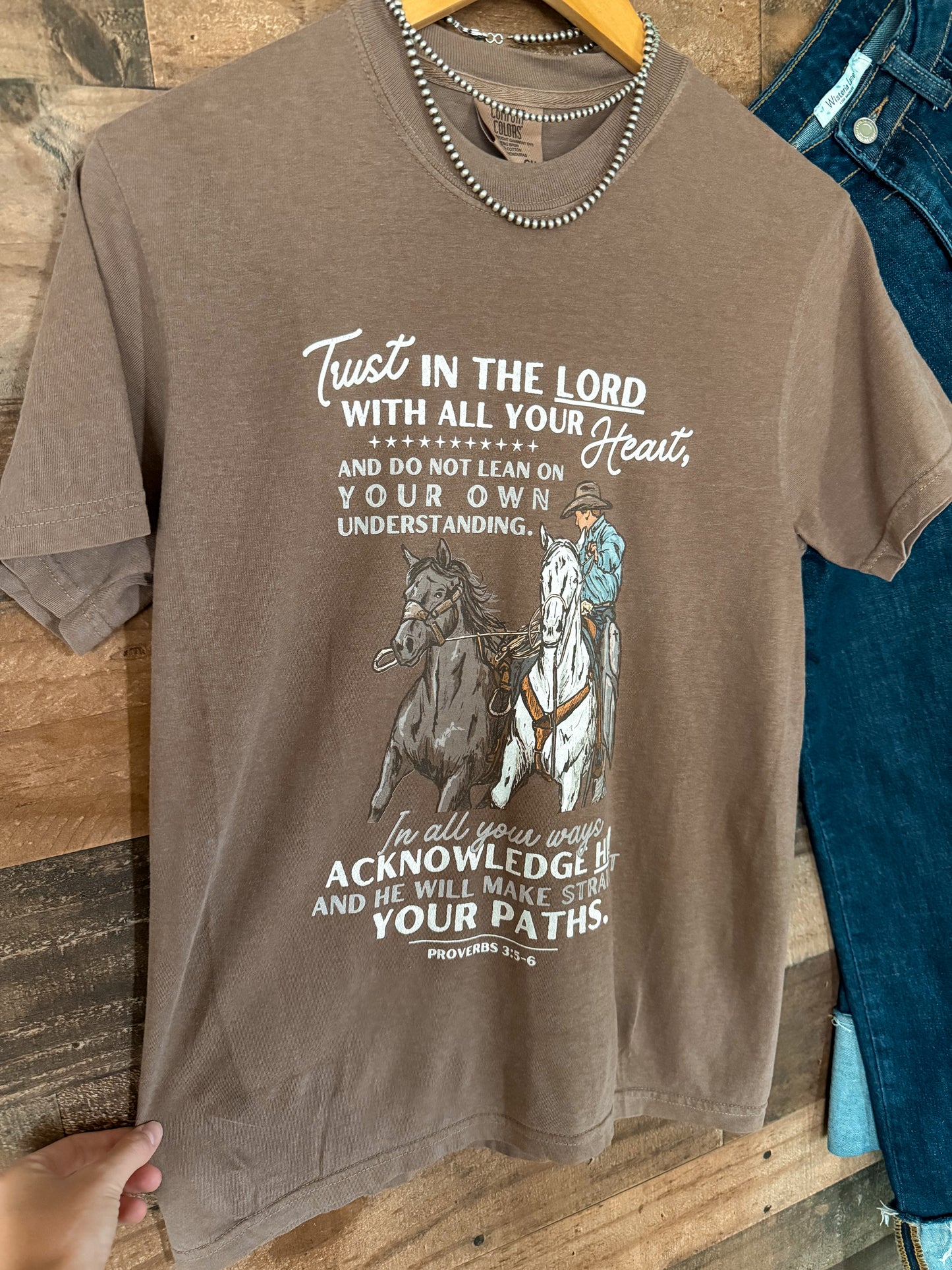 The Proverbs 3:5 Tee