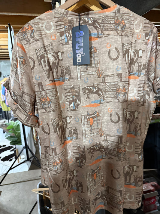 The Sunset Ranch Tee