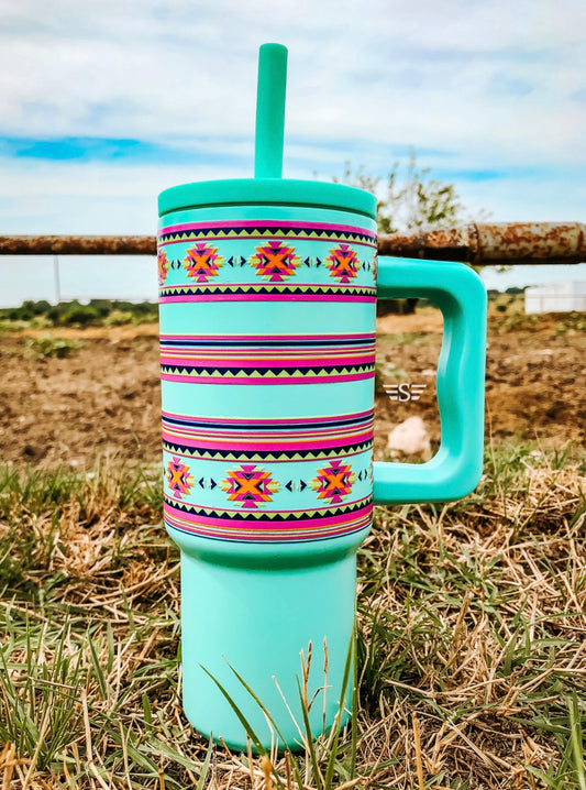 The Turquoise 24oz Tumbler