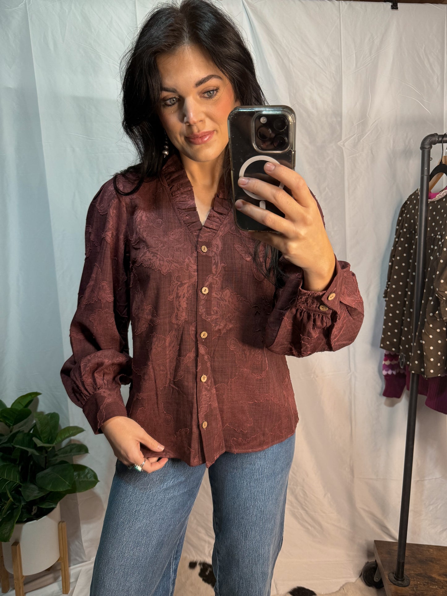 The Plum Blouse